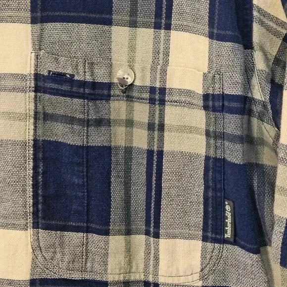 Timberland Short Sleeve Button Down Size Large EUC - Picture 3 of 8